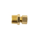 BRASS CONICAL STR. 8MM X 3/8' M