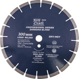 DIAMOND BLADE 300 x 25.4MM OLD CONCRETE LASER WELDED SEGMENTED