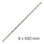 MASONRY DRILL BIT LONG LIFE 8  X 400MM