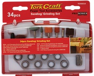 SANDING & GRINDING SET 34 PCE MINI