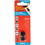 TORX TX 40 IMPACT INSERT BIT 25MM 2PC CARDED