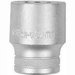 SOCKET 24MM X 31.8MM 1/2' DRIVE CRV 12 POINT